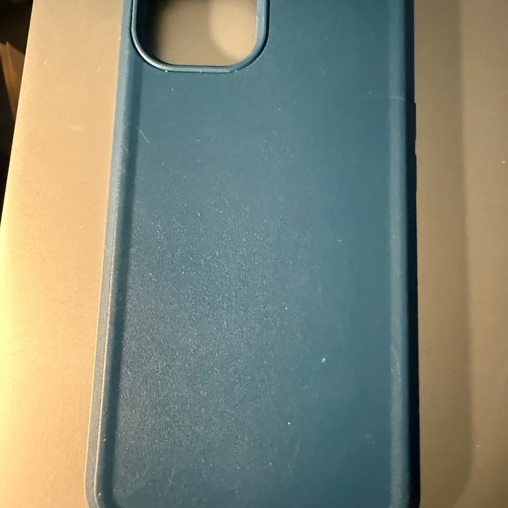 Blue iPhone 13 with 128 gb with case